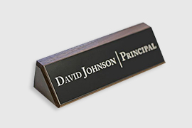 Metal Etched Nameplate